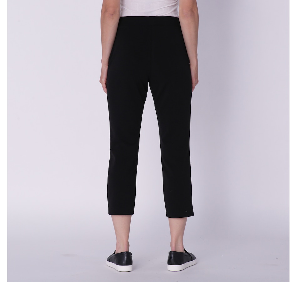 Clothing & Shoes - Bottoms - Pants - Mr. Max Nu Stretch Crop Pant With  Eyelet Detail - Online Shopping for Canadians