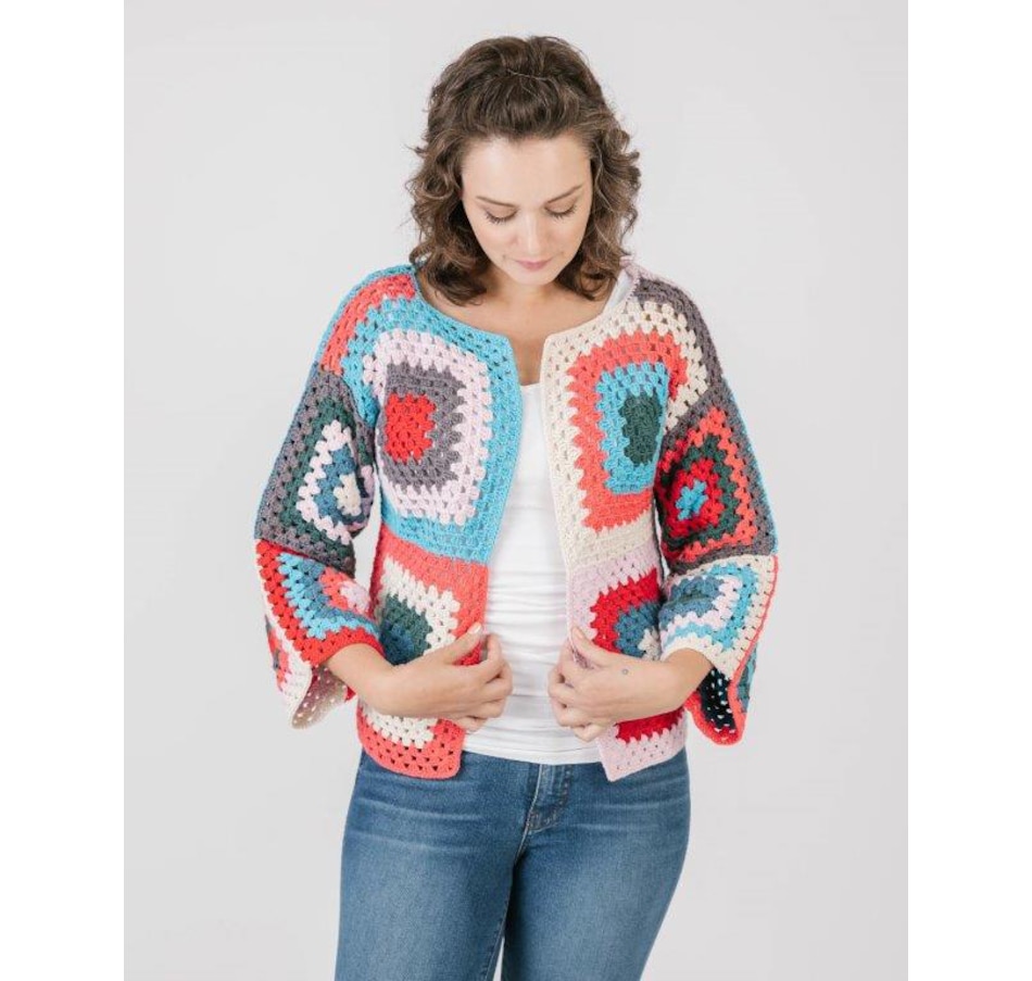Image 231925_CRM.jpg, Product 231-925 / Price $79.33, Shannon Passero Crochet Patch Cardigan from Shannon Passero on TSC.ca's Fashion department