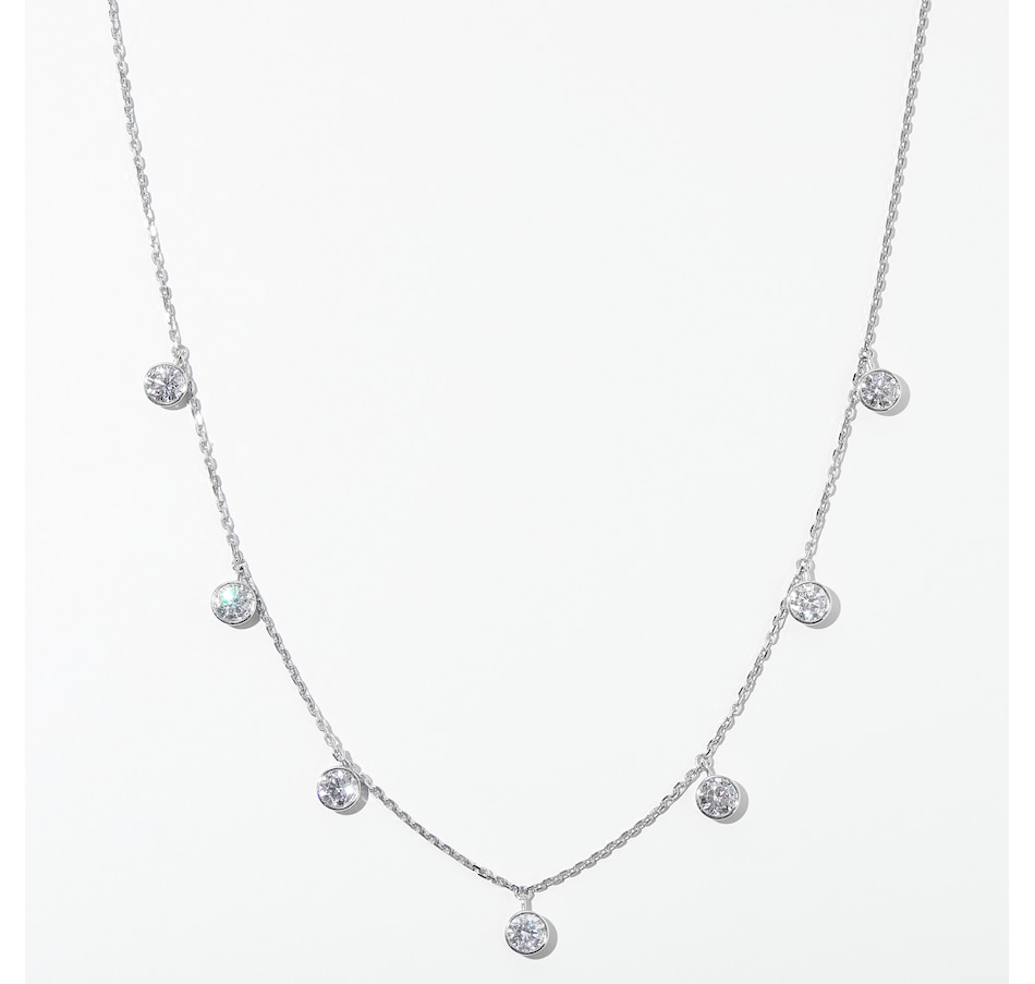 Image 231957_W250C.jpg, Product 231-957 / Price $2,299.99 - $3,599.99, EVERA Diamonds 14K Gold Round Shape Diamond Station Necklace from Evera Diamonds on TSC.ca's Jewellery department