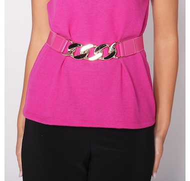 Kim & Co. Elastic Chain Belt