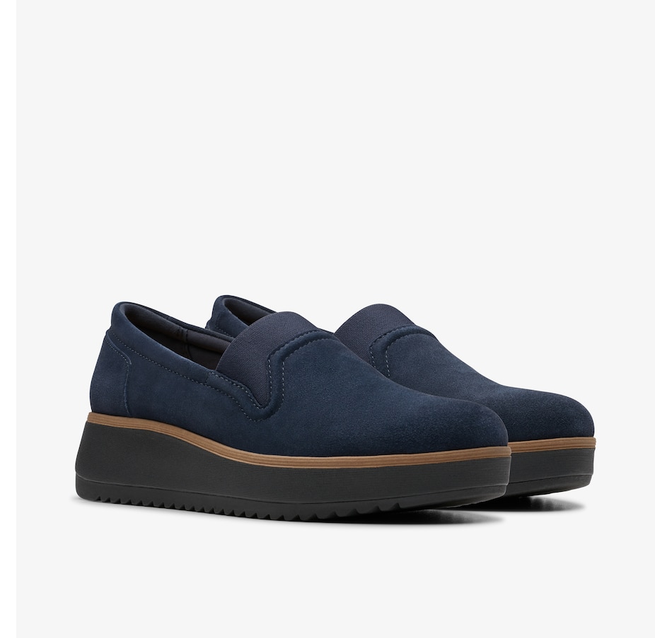 Image 232014_NVY.jpg, Product 232-014 / Price $120.00, Clarks Zylah Sky Loafer from Clarks Footwear on TSC.ca's Shoes department