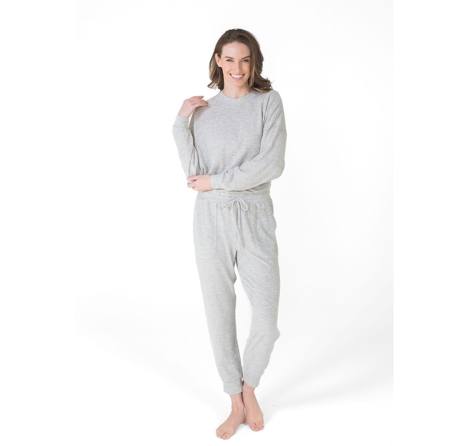 Image 232022_GYM.jpg, Product 232-022 / Price $49.33, Latte Love Long sleeve Drop Shoulder Top and Jogger Set from LATTELOVE on TSC.ca's Fashion department