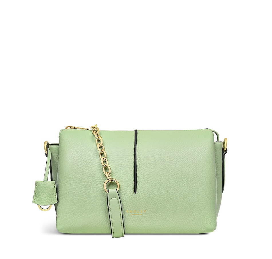 Image 232050_GRN.jpg, Product 232-050 / Price $385.00, Radley London Hillgate Place Chain Small Ziptop Crossbody from Radley London on TSC.ca's Clothing & Shoes department