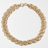 Stefano Oro 14K Yellow Gold Polished Rosetta Bracelet