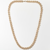 Stefano Oro 14K Yellow Gold Polished Rosetta Necklace