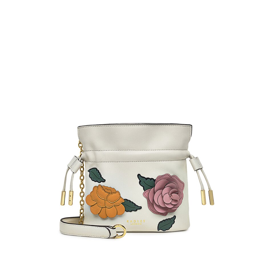 Image 232227_ALTMORE1.jpg, Product 232-227 / Price $129.33, Radley London Sunny Rise Floral Radley Drawstring Crossbody from Radley London on TSC.ca's Fashion department