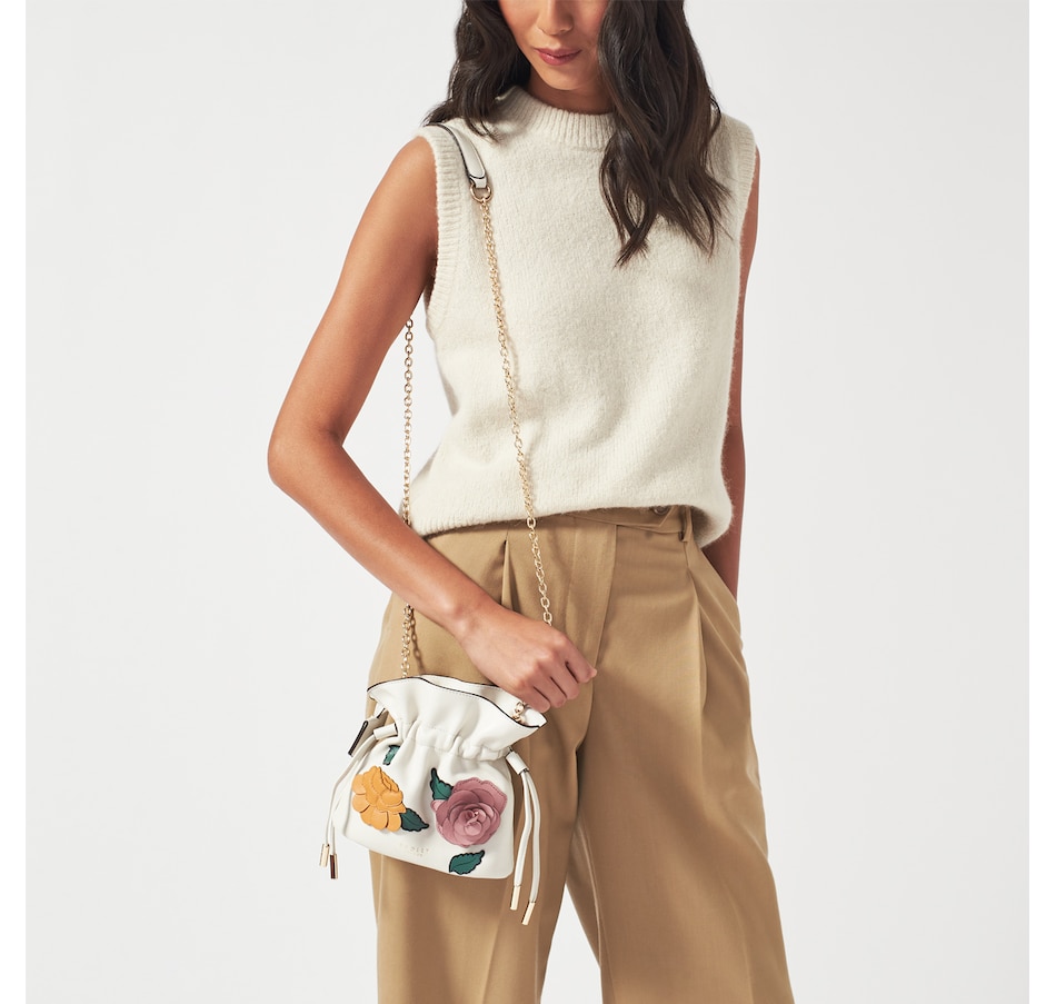 Image 232227_ALTMORE5.jpg, Product 232-227 / Price $129.33, Radley London Sunny Rise Floral Radley Drawstring Crossbody from Radley London on TSC.ca's Fashion department