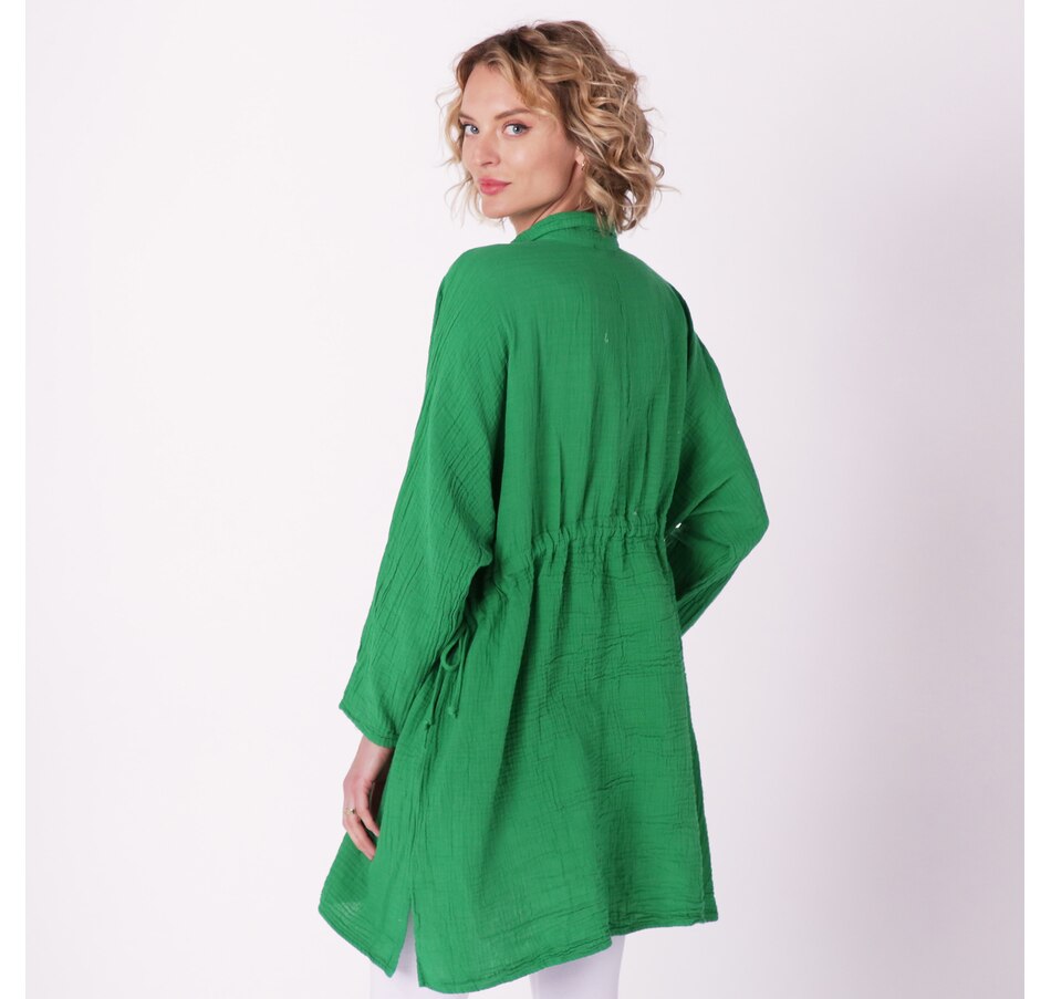 Image 232264_ALTMORE1.jpg, Product 232-264 / Price $47.33, Shannon Passero Cotton Gauze Cinch Waist Tunic from Shannon Passero on TSC.ca's Fashion department