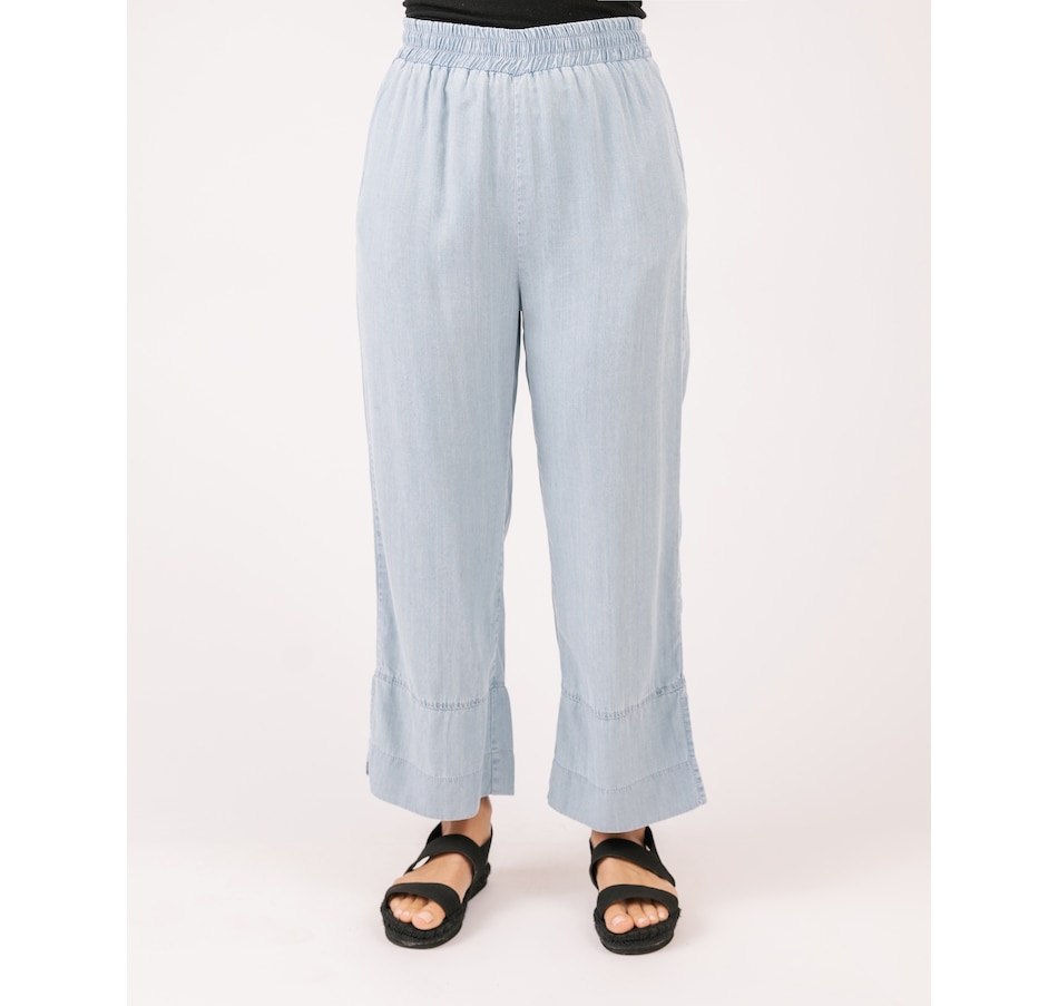 Clothing & Shoes - Bottoms - Pants - Shannon Passero Cotton Gauze Pant With  Button Detail - Online Shopping for Canadians