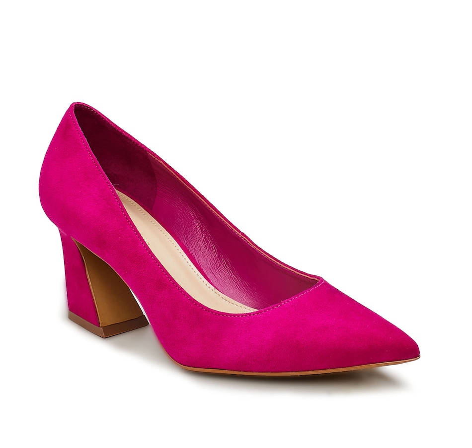 Women's Hailenda Pointed-Toe Flare-Heel Pumps