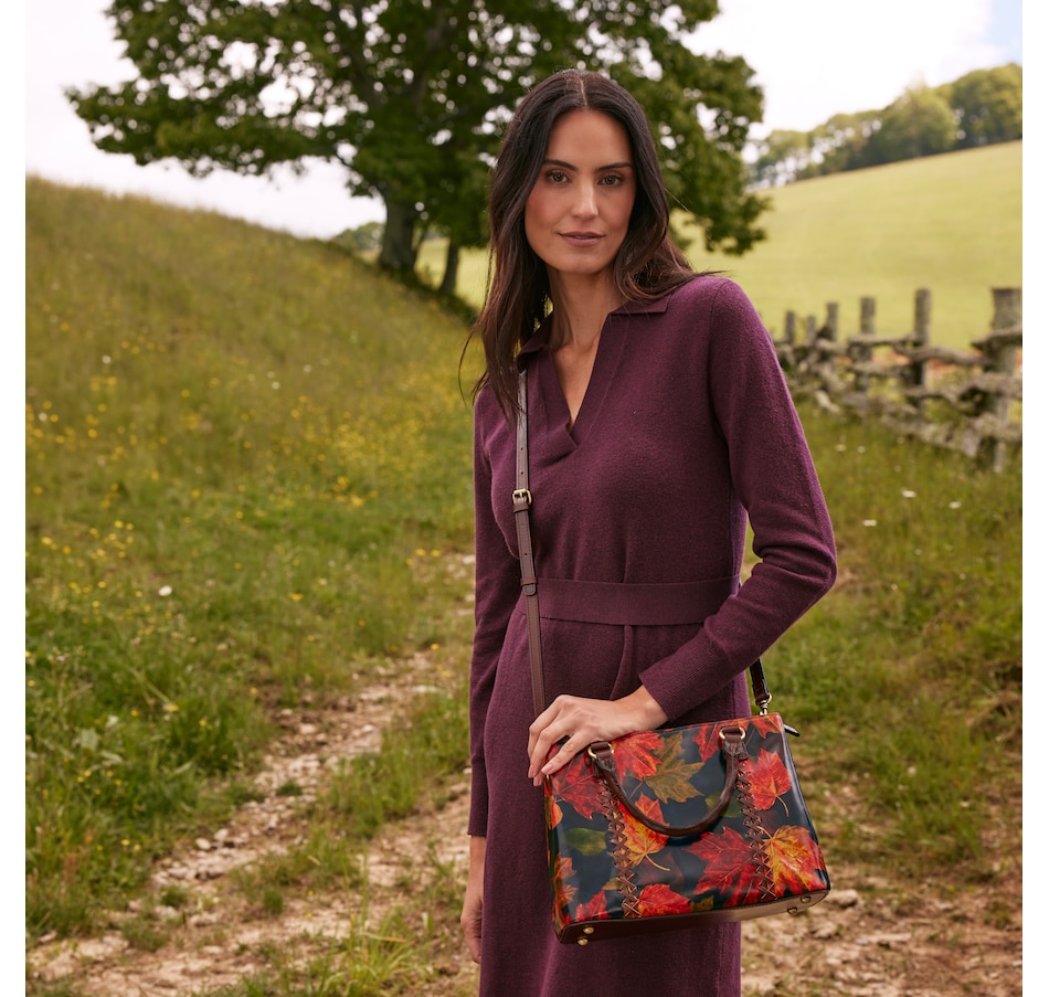 Image 232334_ALTMORE21.jpg, Product 232-334 / Price $149.88, Patricia Nash Dorothy Leather Top Handle Crossbody from Patricia Nash on TSC.ca's Clothing & Shoes department