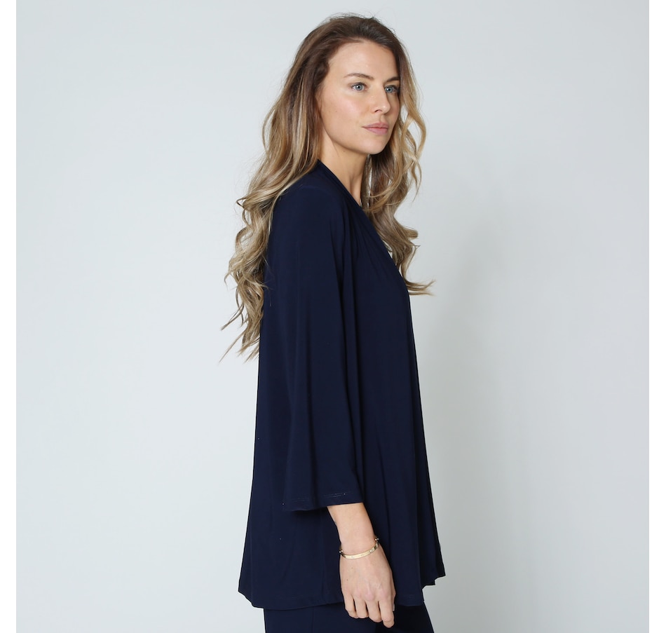 Image 232353_ALTMORE1.jpg, Product 232-353 / Price $24.33, Kim & Co. Deluxe Brazil Knit 3/4 Bell Sleeve Cardigan from Kim & Co. on TSC.ca's Fashion department