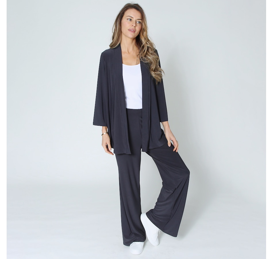 Image 232353_ALTMORE3.jpg, Product 232-353 / Price $24.33, Kim & Co. Deluxe Brazil Knit 3/4 Bell Sleeve Cardigan from Kim & Co. on TSC.ca's Fashion department