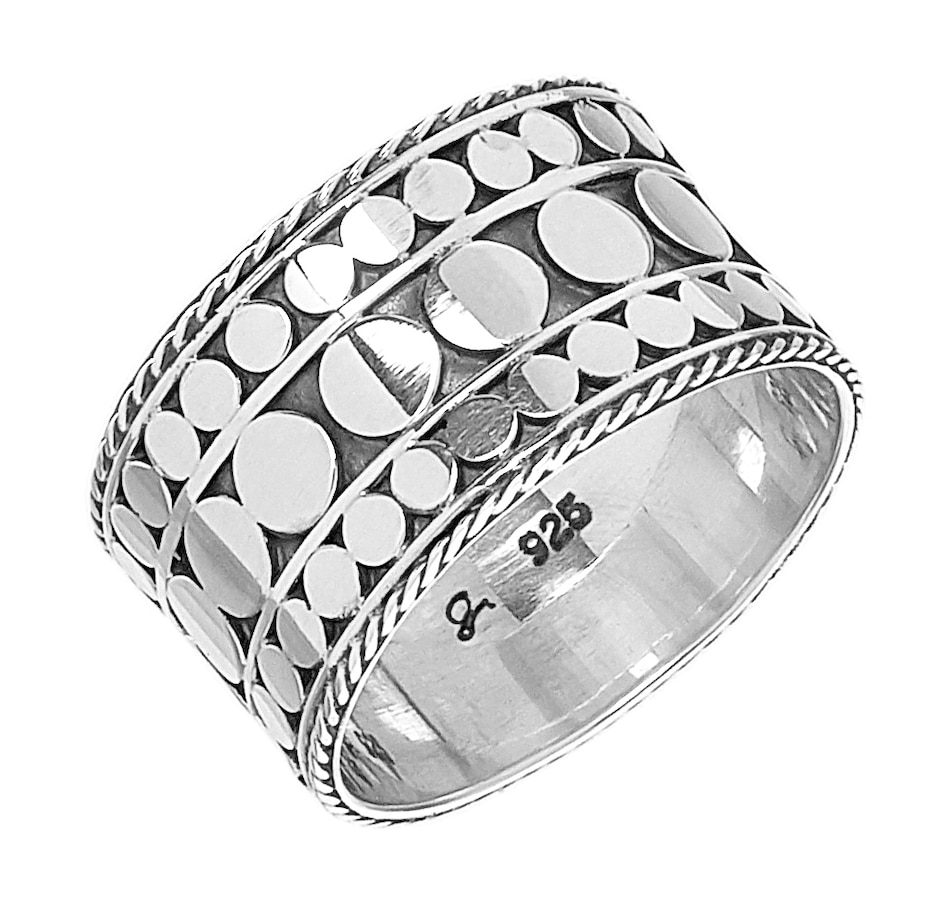 Image 232479.jpg, Product 232-479 / Price $40.33, Samuel B. Collection Sterling Silver Dot Design Band from Samuel B. Collection on TSC.ca's Jewellery department