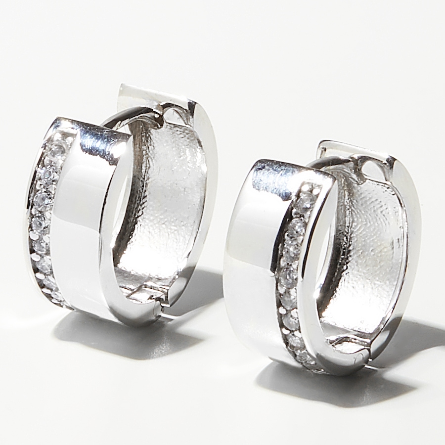 Image 232594.jpg, Product 232-594 / Price $129.99, Silver Gallery Sterling Silver Rhodium Plated Earrings from Silver Gallery on TSC.ca's Jewellery department