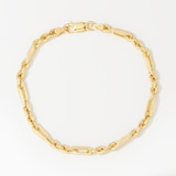 Stefano Oro 14K Yellow Gold Figaro Rope Bracelet
