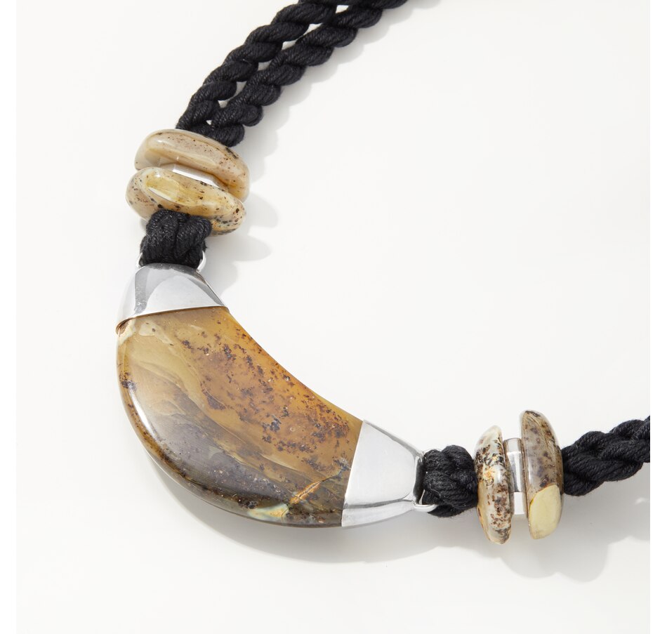 Image 232704_ALTMORE1.jpg, Product 232-704 / Price $1,599.99, Amber Extraordinaire Artisan Collection Sterling Silver Marble Amber Necklace from Amber Extraordinaire on TSC.ca's Jewellery department