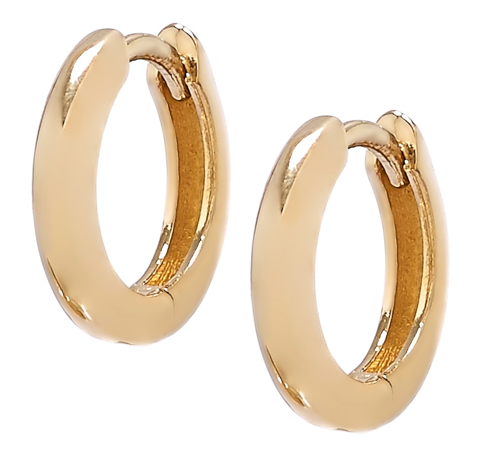 tsc.ca - Stefano Oro 14K Yellow Gold Piccoli Hoop Earrings