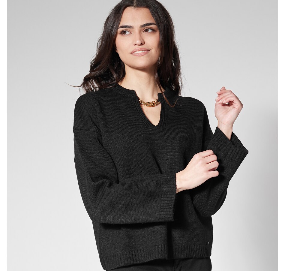 Image 232920_ALTMORE2.jpg, Product 232-920 / Price $29.33, Aggel Knitwear Chain Embellished Sweater from Aggel on TSC.ca's Fashion department