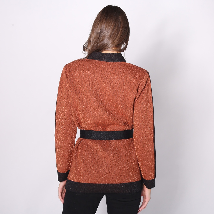 Image 232923_ALTMORE1.jpg, Product 232-923 / Price $44.33, Aggel Knitwear Viscose Lurex Jacquard Blazer from Aggel on TSC.ca's Fashion department