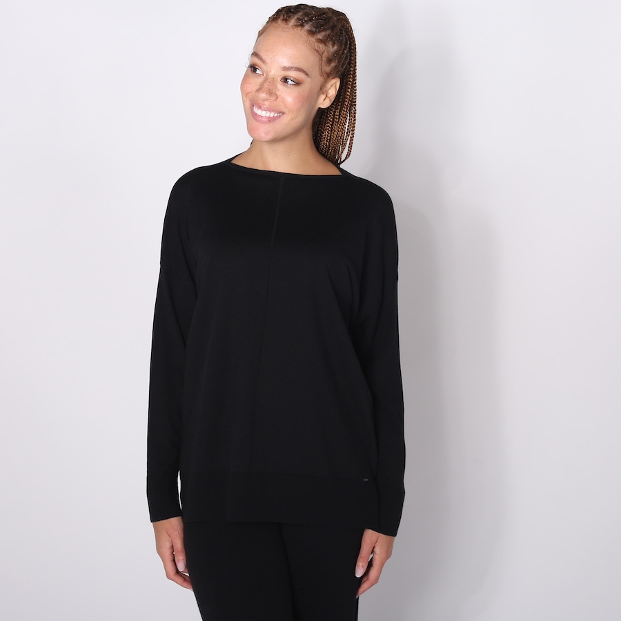 Image 232926_BLK.jpg, Product 232-926 / Price $35.33, Aggel Knitwear Viscose Blend Sweater from Aggel on TSC.ca's Fashion department