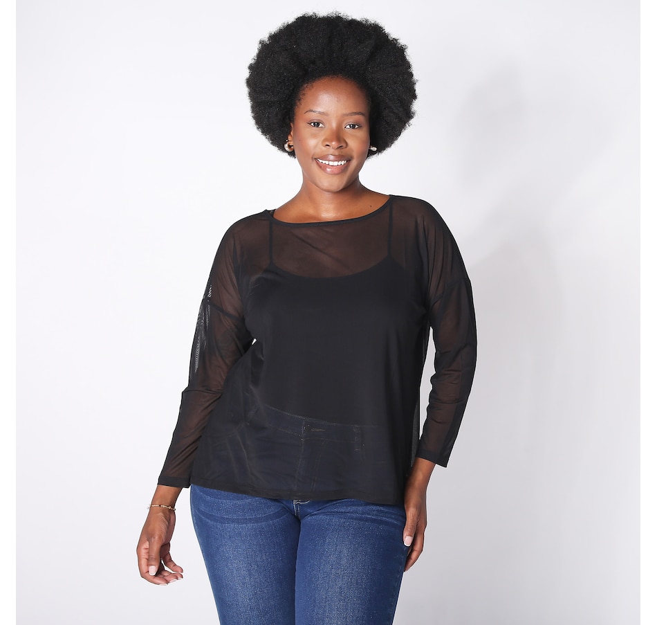 Image 232945_ALTMORE010.jpg, Product 232-945 / Price $19.33, Shannon Passero Reversible Mesh Topper from Shannon Passero on TSC.ca's Fashion department