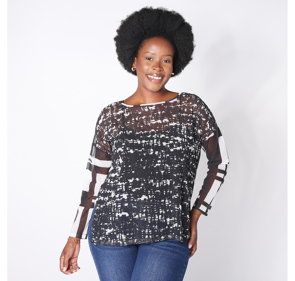 Image 232945_ALTMORE4.jpg, Product 232-945 / Price $19.33, Shannon Passero Reversible Mesh Topper from Shannon Passero on TSC.ca's Fashion department