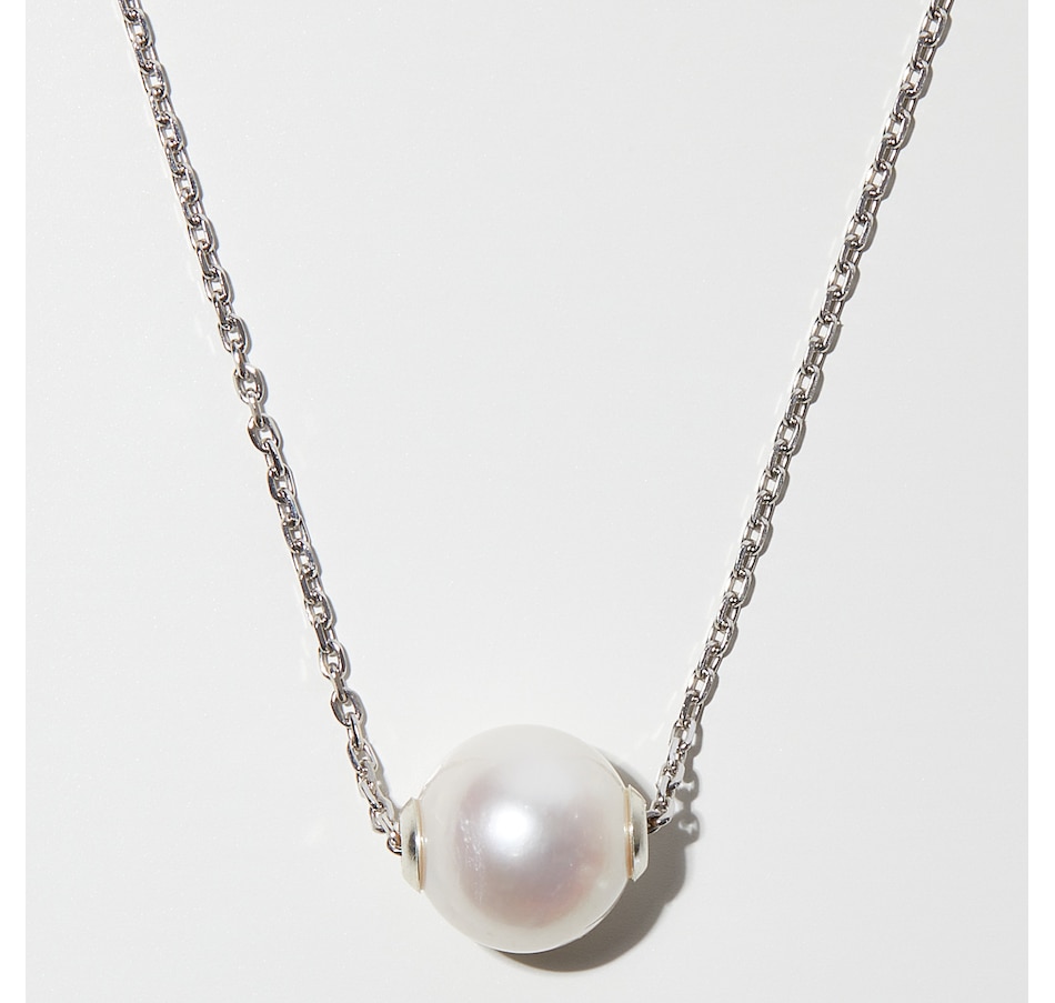 Image 232991_ALTMORE2.jpg, Product 232-991 / Price $129.99, Roz Kwan Sterling Silver 10mm-11mm White Freshwater Pearl Necklace from Roz Kwan Jewellery Collection on TSC.ca's Jewellery department