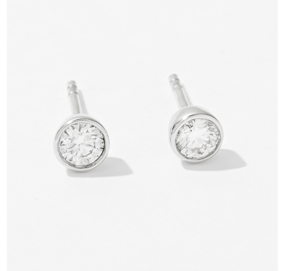 Image 233047.jpg, Product 233-047 / Price $299.99, EVERA Diamonds Sterling Silver 0.33 av. ctw Diamond Stud Earrings from Evera Diamonds on TSC.ca's Jewellery department