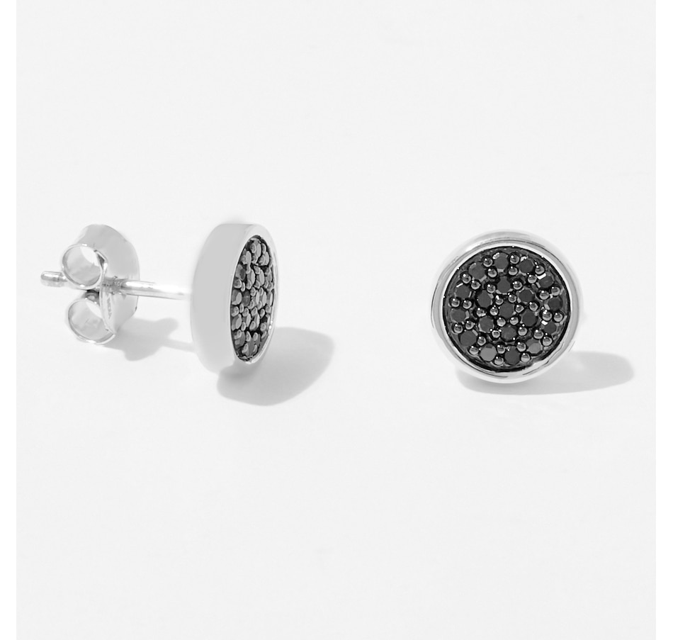 Jewellery Earrings Sterling Silver 0 25ctw Diamond Earrings TSC jewellery-earrings-sterling-silver-0-25ctw-diamond-earrings-tsc
