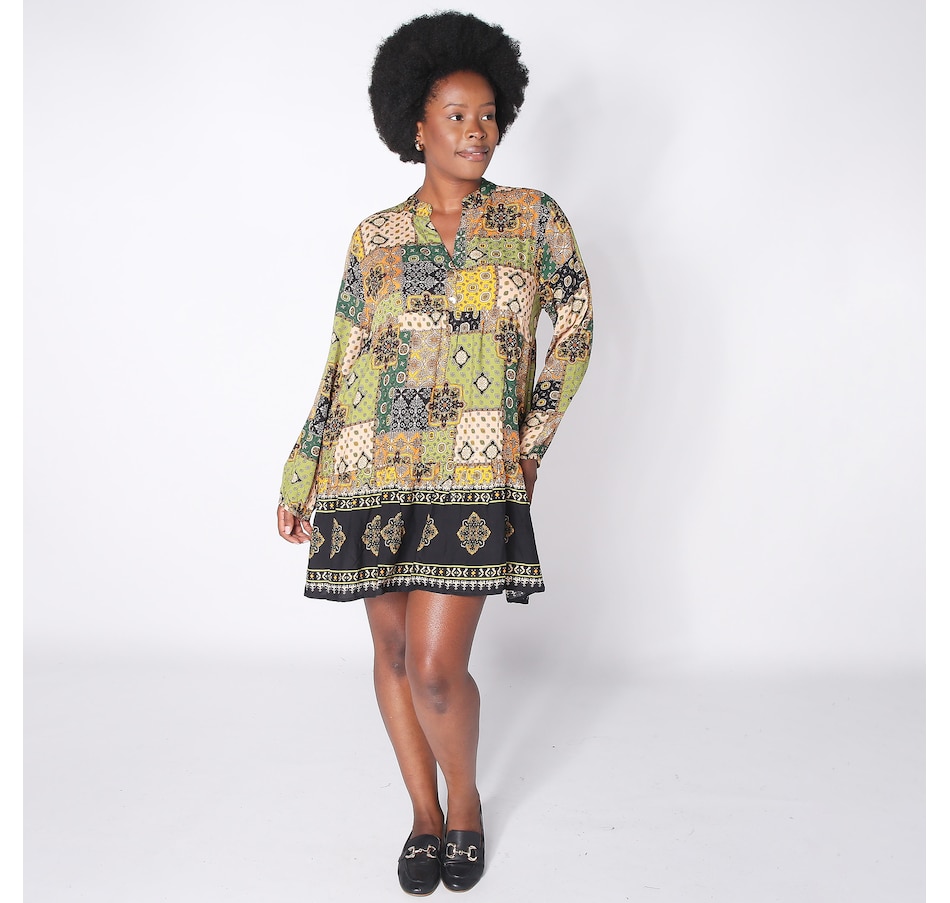 Image 233109_ORPR.jpg, Product 233-109 / Price $29.33, Shannon Passero Tiered Printed Dress from Shannon Passero on TSC.ca's Fashion department