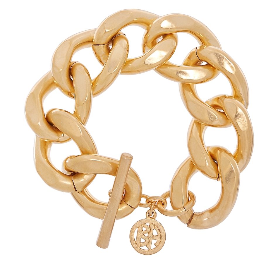 Jewellery - Bracelets - Bangles & Cuffs - Ben-Amun Gold Chain Toggle ...
