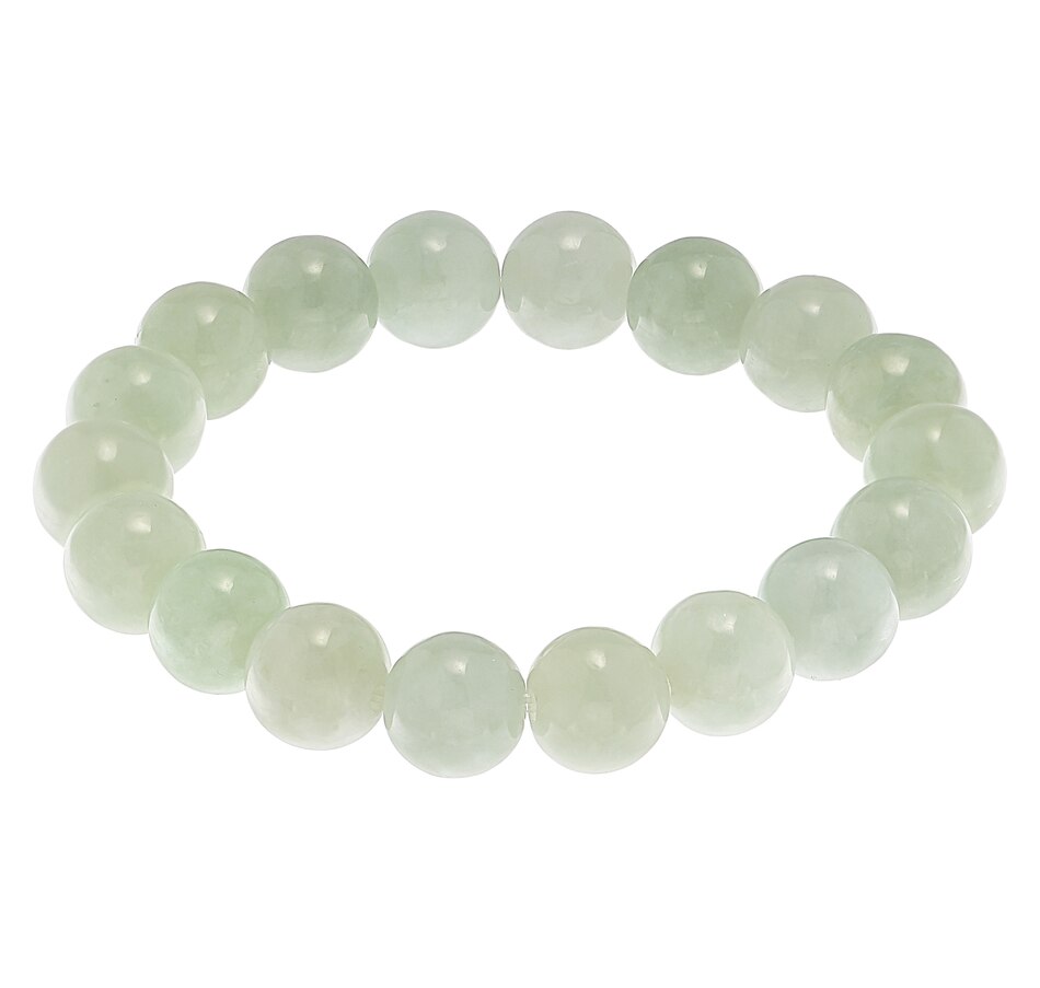 Jewellery - Bracelets - Jade of Yesteryear Genuine 11.5-12MM Jade ...