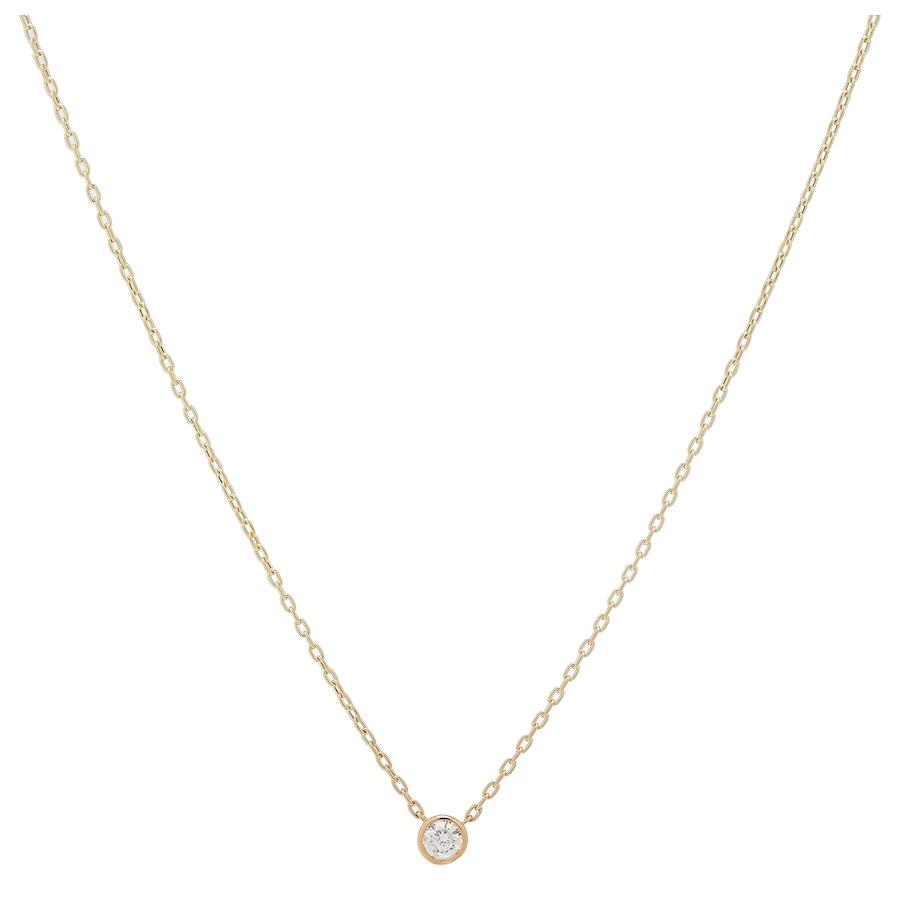Image 233449_ALTMORE1.jpg, Product 233-449 / Price $799.88 - $5,499.88, 18K Gold Bezel Set Diamond Solitaire Necklace from Diamond Show on TSC.ca's Jewellery department