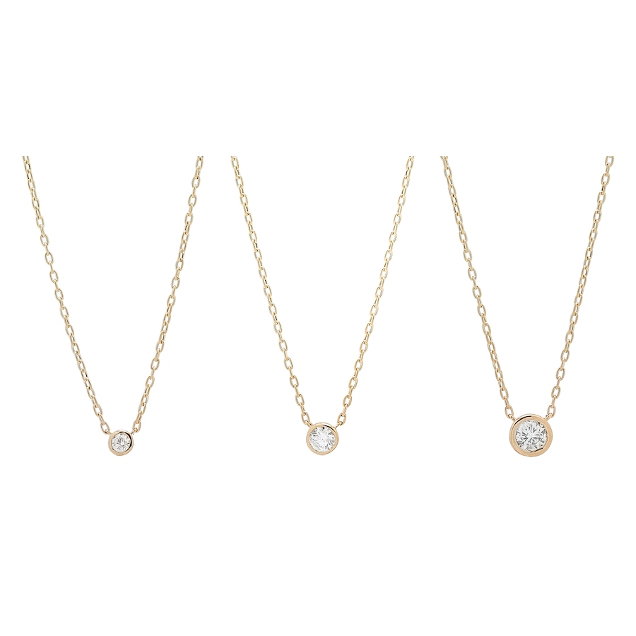 Image 233449_ALTMORE2.jpg, Product 233-449 / Price $799.88 - $5,499.88, 18K Gold Bezel Set Diamond Solitaire Necklace from Diamond Show on TSC.ca's Jewellery department