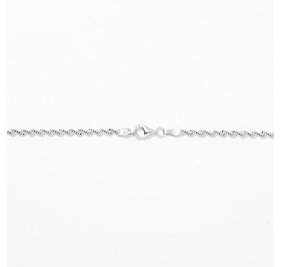 Jewellery Necklaces & Pendants Chains Silver Gallery Sterling Silver Magic Twist Chain