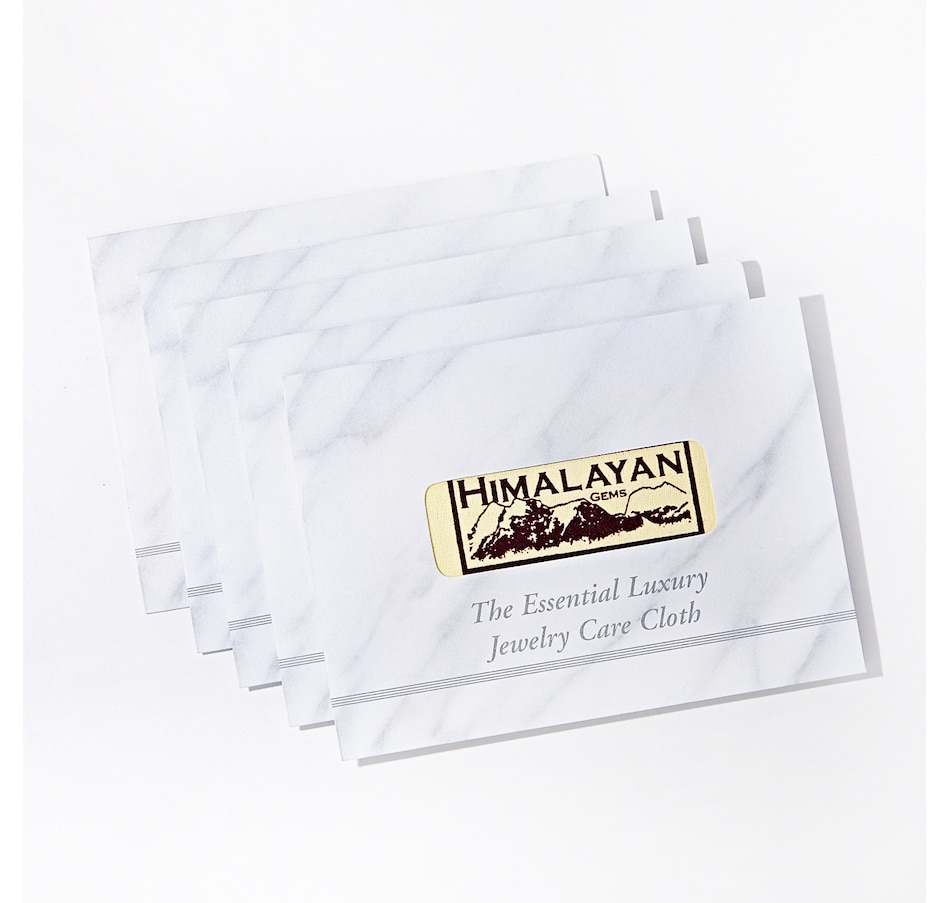 Jewellery Accessories Jewellery Cleaning & Care Himalayan Gems Set of 5 Polishing Cloths