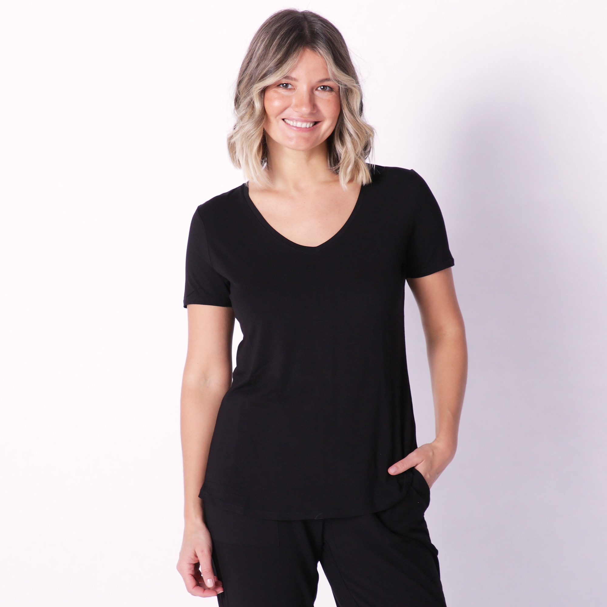 TSC-V-Neck Cool TeesizeL - www.genipabupraia.com.br