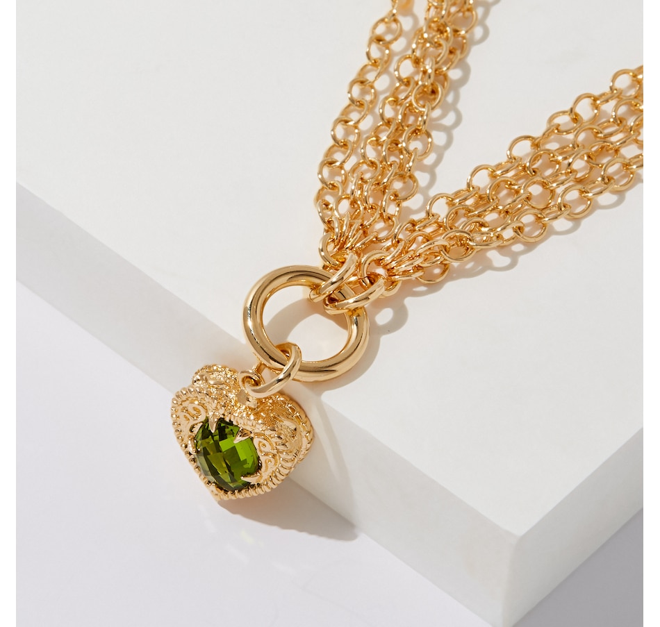 Image 233572_ALTMORE1.jpg, Product 233-572 / Price $149.99, Bronzoro Multi-Chain Heart Necklace from Bronzoro on TSC.ca's Jewellery department