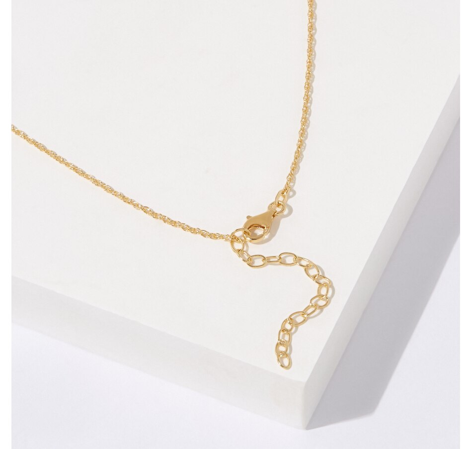 Image 233584_ALTMORE1.jpg, Product 233-584 / Price $99.88, Jade of Yesteryear Sterling Silver Genuine Circle Green Jade Rabbit Pendant & Chain from Jade of Yesteryear on TSC.ca's Jewellery department