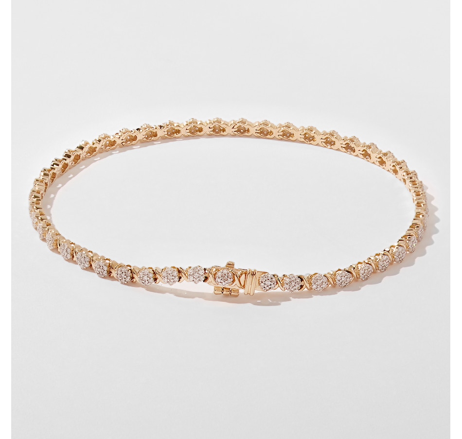 Image 233623_ALTMORE1.jpg, Product 233-623 / Price $1,299.33, 14K Gold 1.00ctw Diamond Bracelet from Diamond Show on TSC.ca's Jewellery department