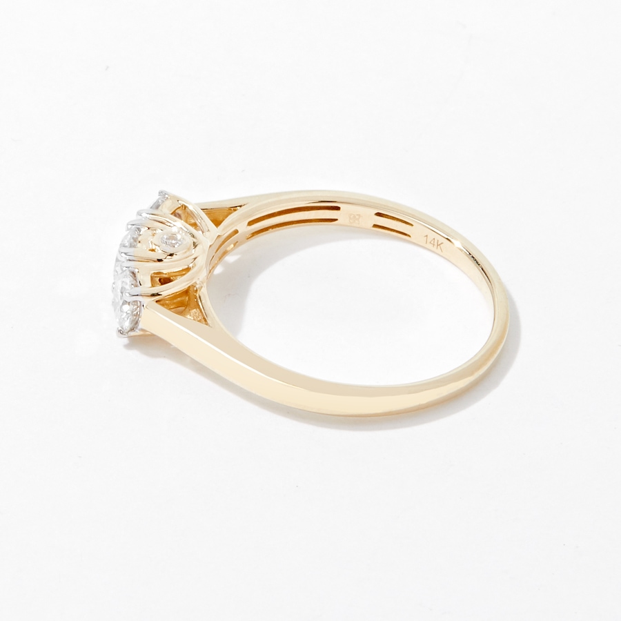 Image 233629_ALTMORE3.jpg, Product 233-629 / Price $699.88 - $2,299.88, EVERA Diamonds 14K Gold Trinity Diamond Ring from Evera Diamonds on TSC.ca's Jewellery department