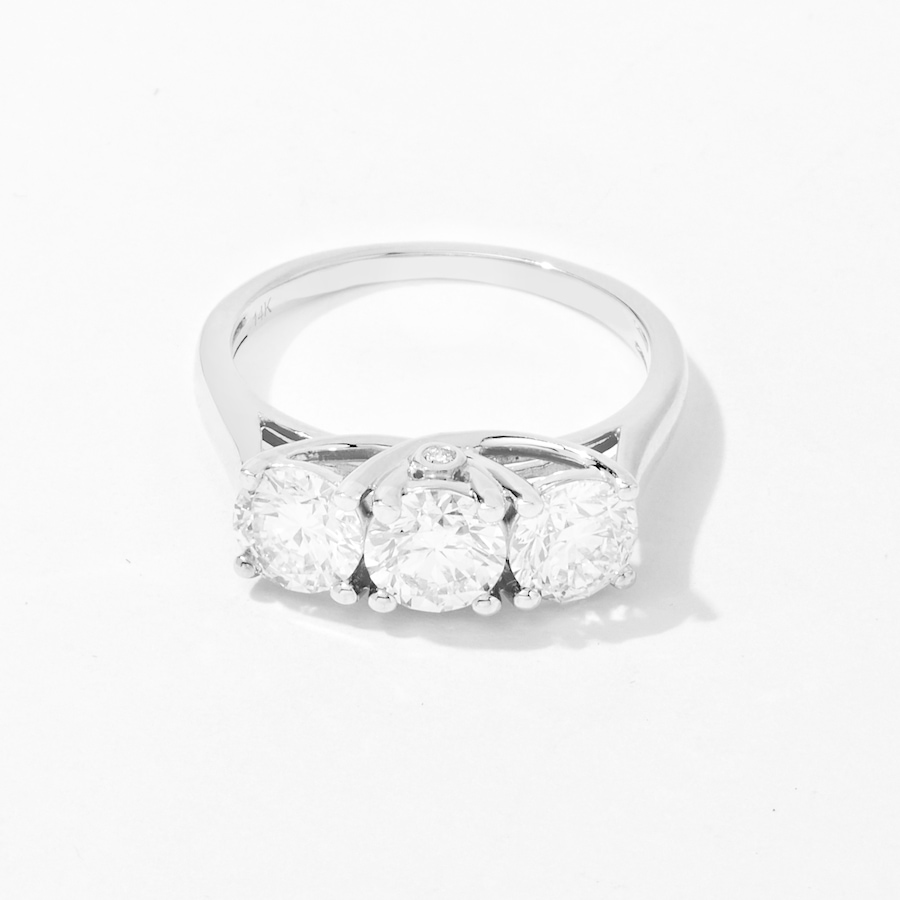 Image 233629_WG210.jpg, Product 233-629 / Price $699.88 - $2,299.88, EVERA Diamonds 14K Gold Trinity Diamond Ring from Evera Diamonds on TSC.ca's Jewellery department