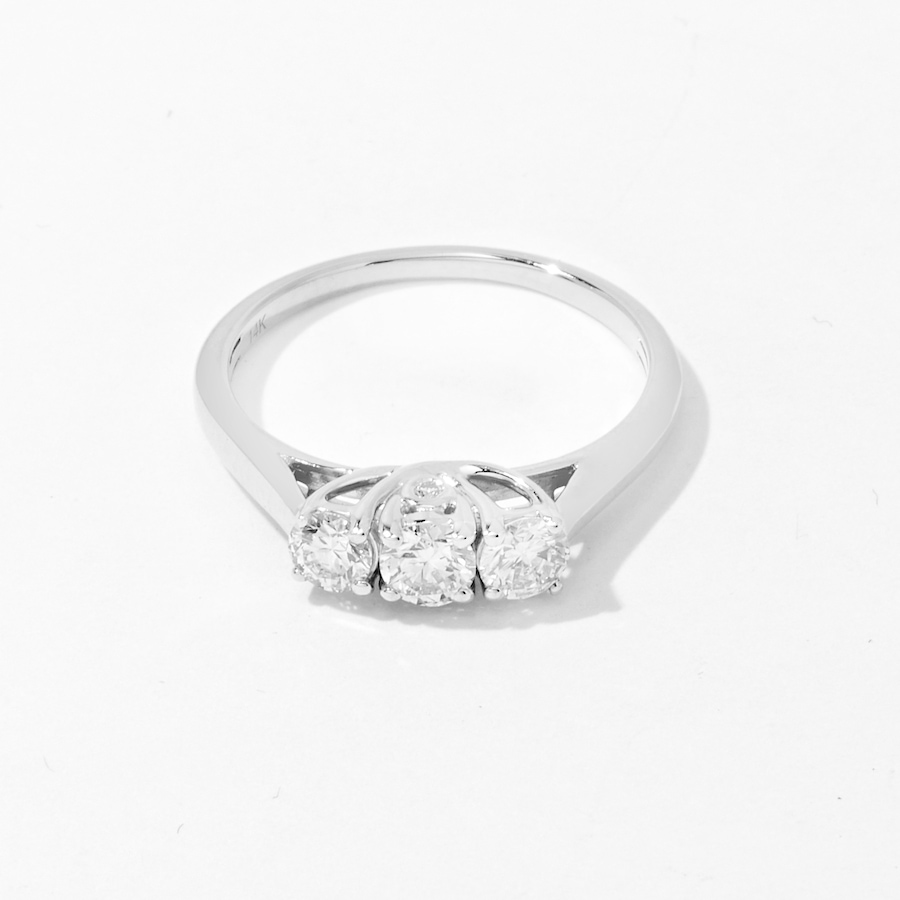 Image 233629_WGP60.jpg, Product 233-629 / Price $699.88 - $2,299.88, EVERA Diamonds 14K Gold Trinity Diamond Ring from Evera Diamonds on TSC.ca's Jewellery department
