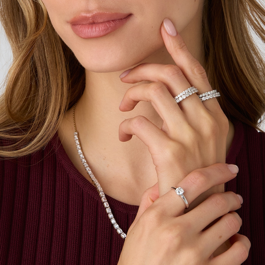 Image 233631_ALTMORE202.jpg, Product 233-631 / Price $1,299.99 - $2,499.99, EVERA Diamonds 14K Gold Diamond Eternity Band from Evera Diamonds on TSC.ca's Jewellery department