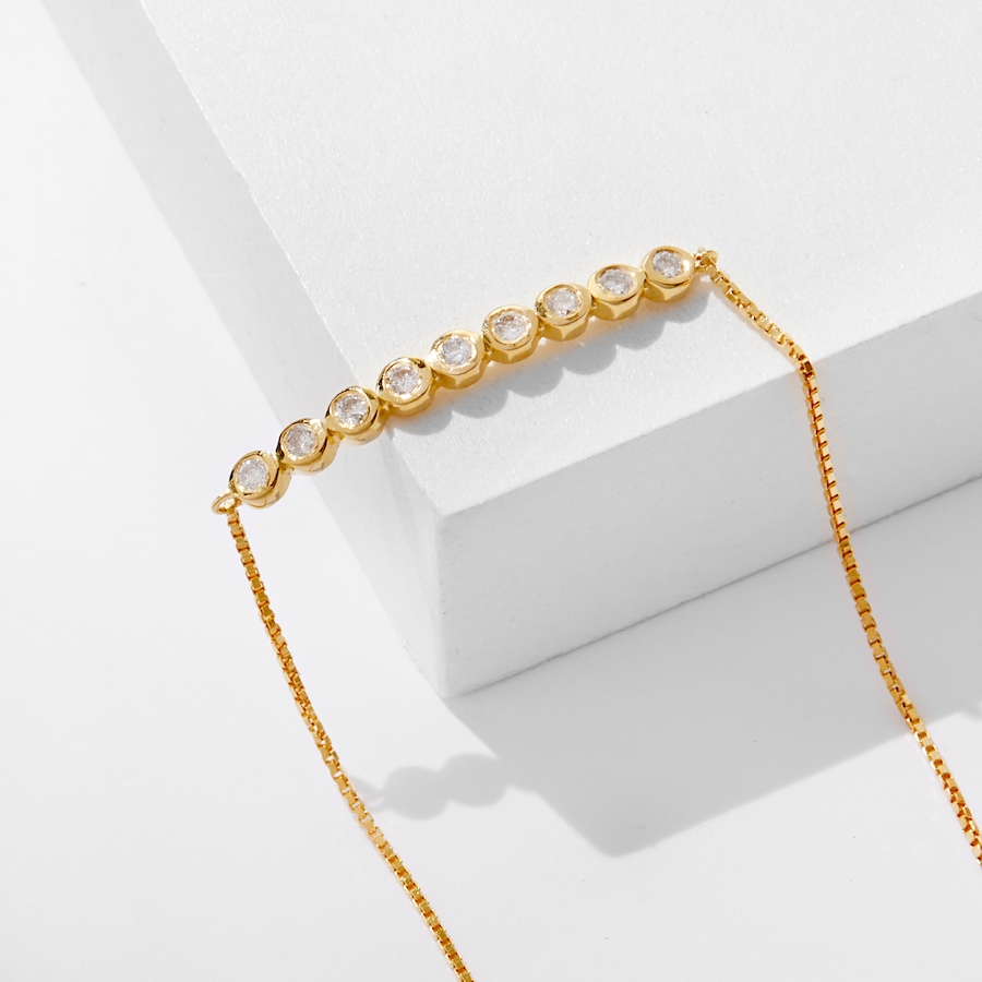 Image 233672_ALTMORE1.jpg, Product 233-672 / Price $799.33, Graziela Gems 14K Gold 0.25 av. ctw Diamond Sliding Bracelet from Graziela Gems on TSC.ca's Jewellery department