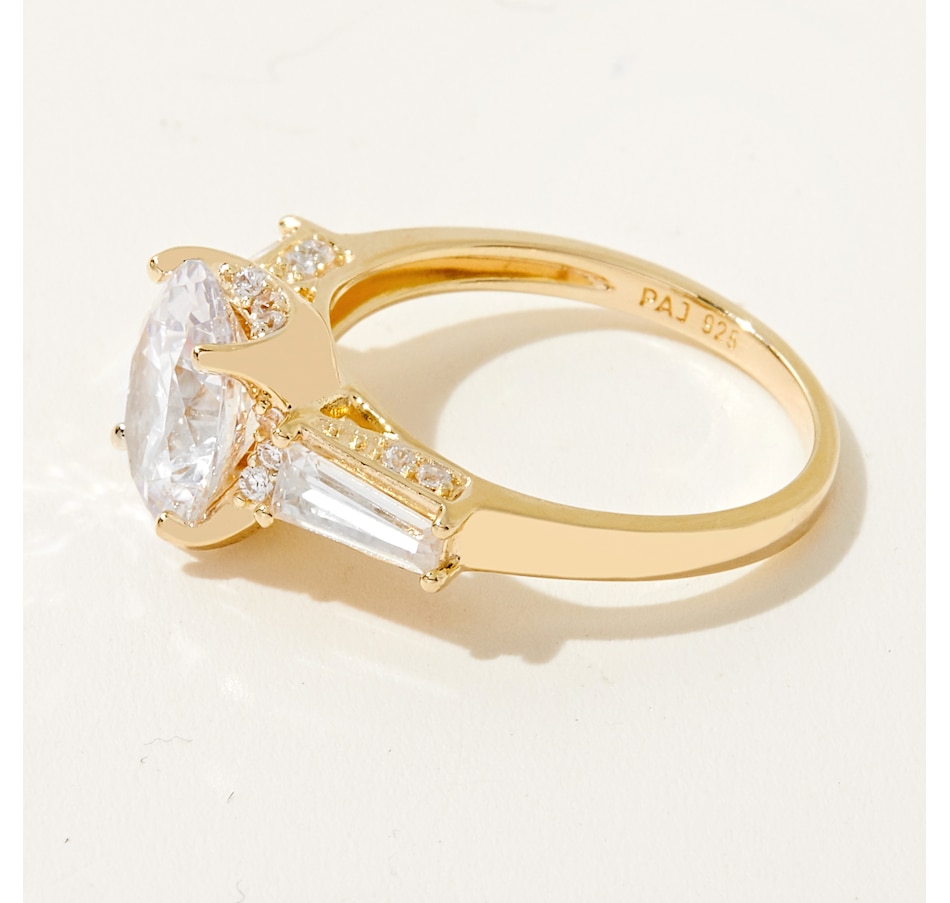 Image 233681_ALTMORE1.jpg, Product 233-681 / Price $109.99, Diamonelle Sterling Silver Solitaire Ring from Diamonelle on TSC.ca's Jewellery department