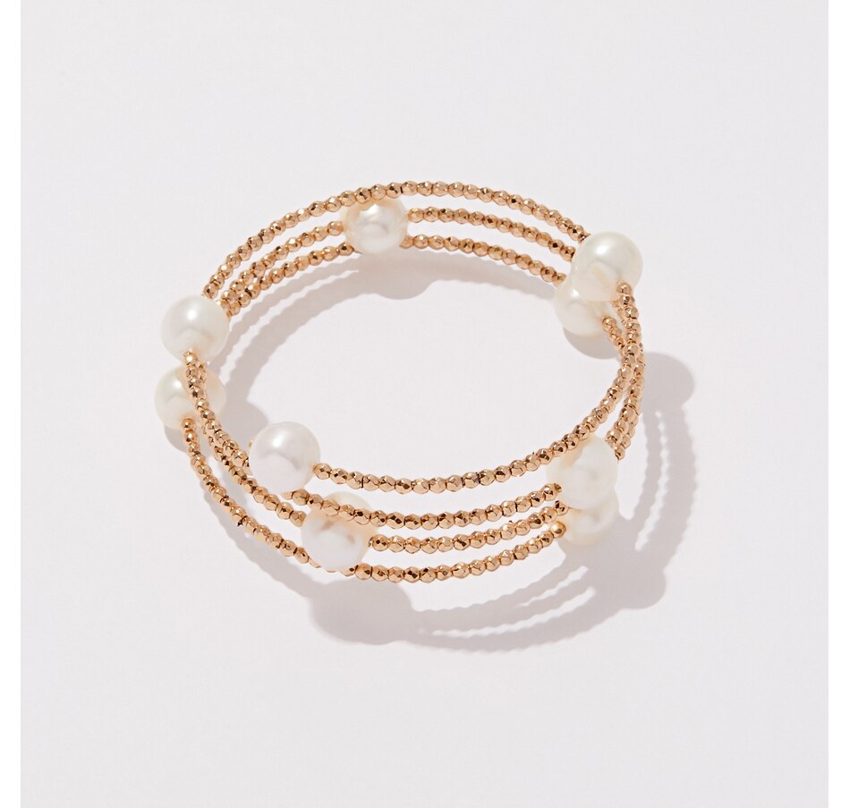 Jewellery - Bracelets - Roz Kwan Sterling Silver Freshwater Pearl And ...
