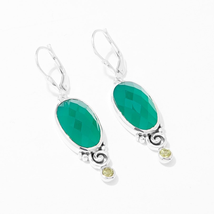 Image 233753_GOPER.jpg, Product 233-753 / Price $89.88, Himalayan Gems Sterling Silver Multi Gemstone Earrings from Himalayan Gems on TSC.ca's Jewellery department