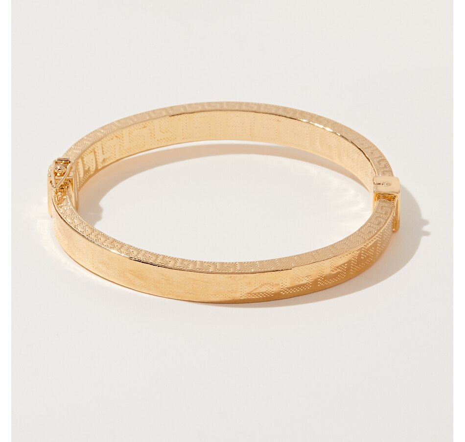 Bronzoro Greek Key Design Bangle - TSC.ca